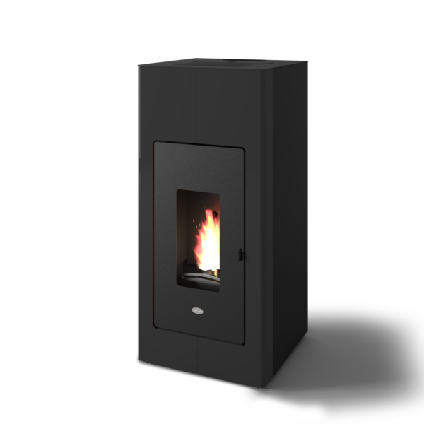 Salamandra a pellets hidro ILARIA 17,5KW PRETA